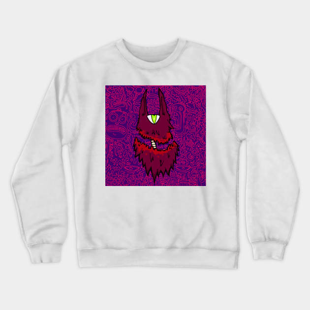 To the Bone (doodle background) Crewneck Sweatshirt by Slohand